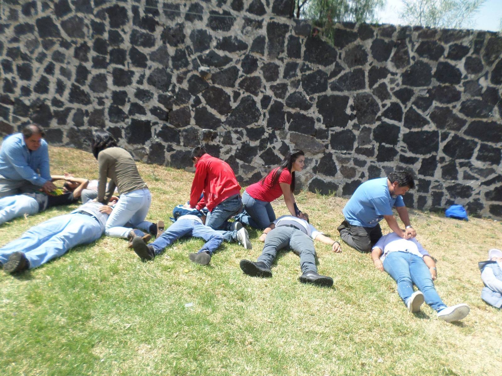 Triage con múltiples víctimas simuladas